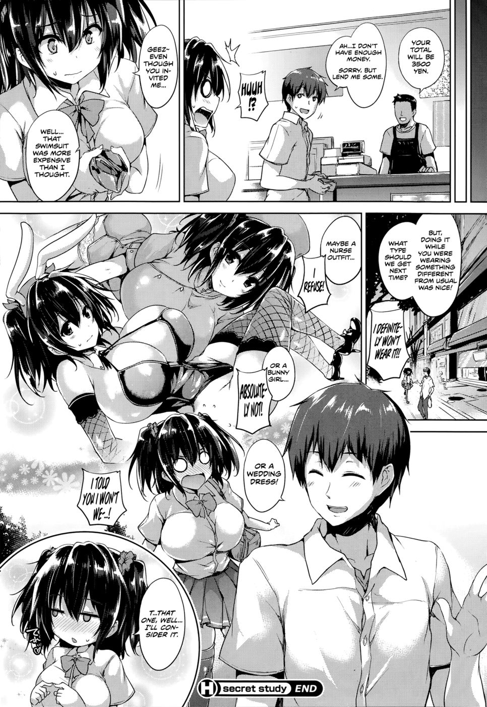 Hentai Manga Comic-Romance Study + Secret Study-Read-28